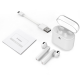 Наушники Dual Mini Сharging Box White